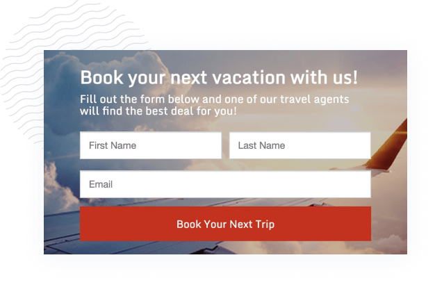 Wishpond Online forms built